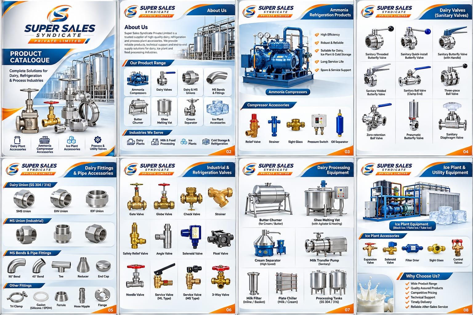 Preview of the Super Sales Syndicate product catalogue pages